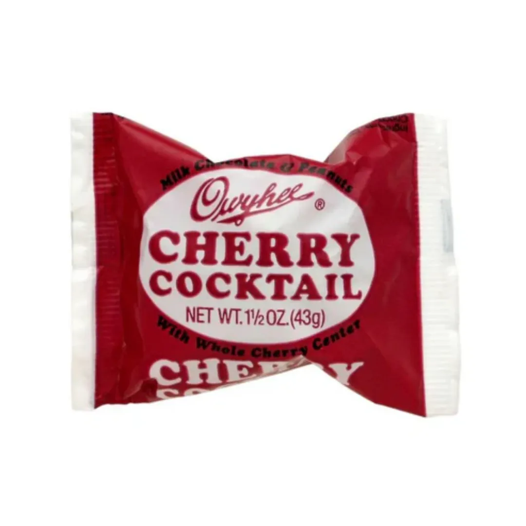 Cherry Cocktail Candy Bars 1.5oz - 18ct