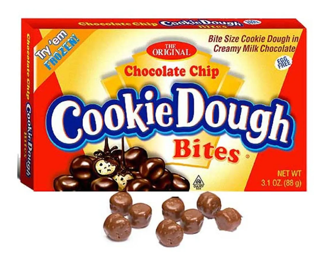 Chocolate Chip Cookie Dough Bites Theater Box 3.1oz -12ct