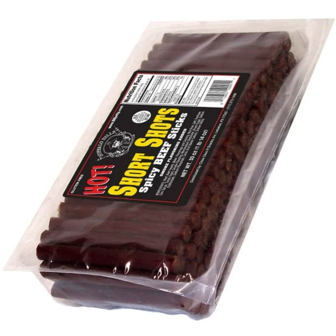 Choo Choo Buffalo Bill's Short Shot Hot 30oz - 120ct