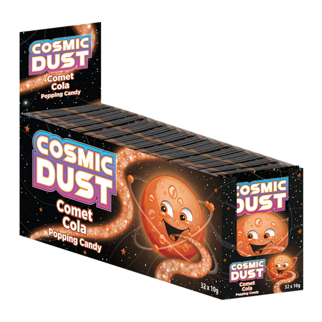 Cosmic Dust Comet Cola Popping Candy 0.35oz – 32ct Display