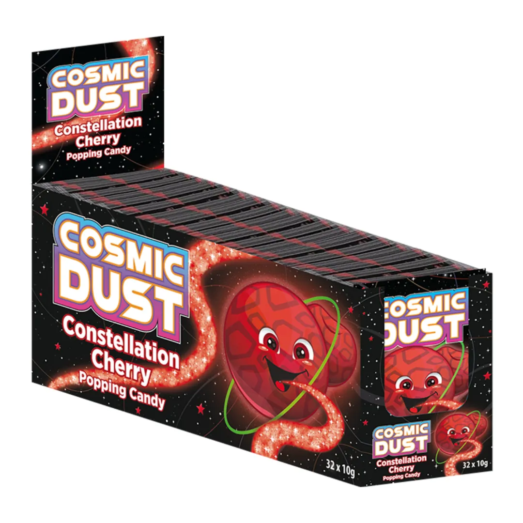 Cosmic Dust Constellation Cherry Popping Candy 0.35oz – 32ct