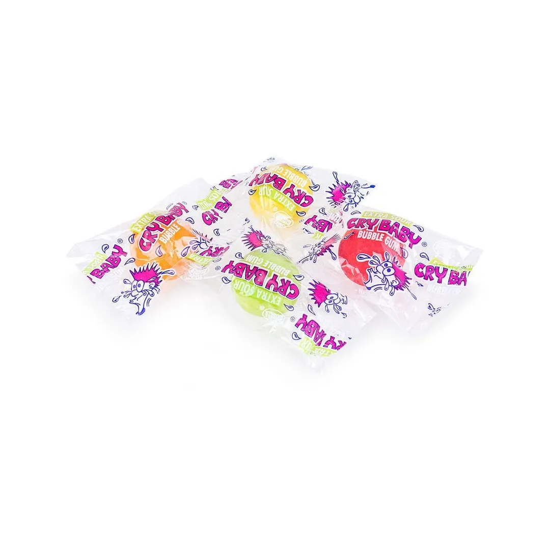 Cry Baby Extra Sour Bubble Gum 38oz - 240ct