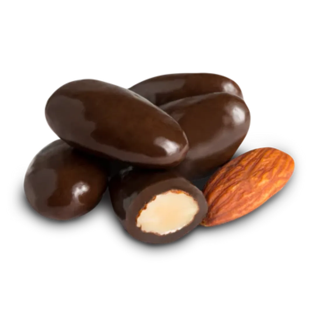 Dark Chocolate Covered Almonds Bulk Box - 15lbs