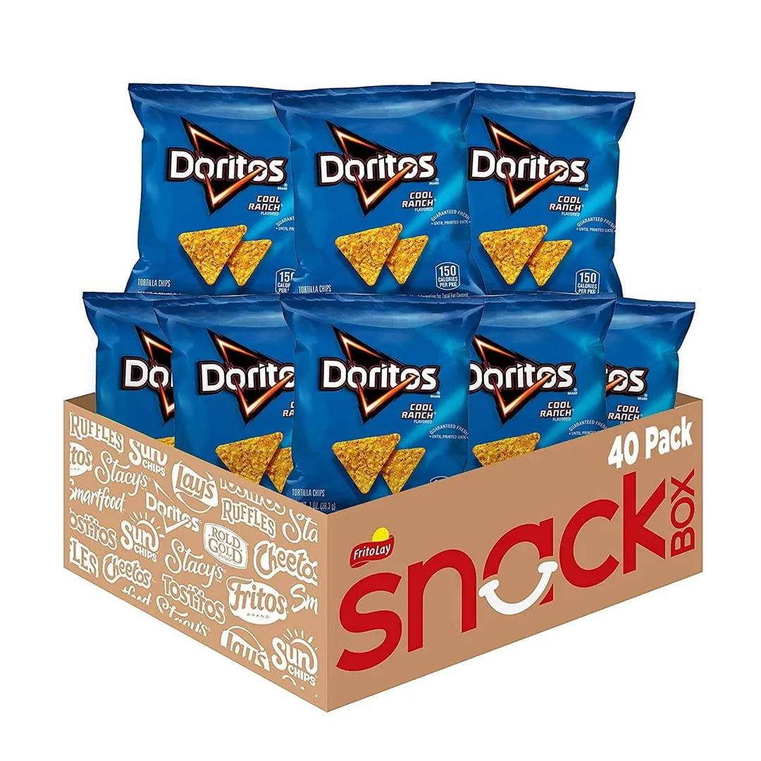 Doritos Cool Ranch Flavored Tortilla Chips 1oz - 50ct