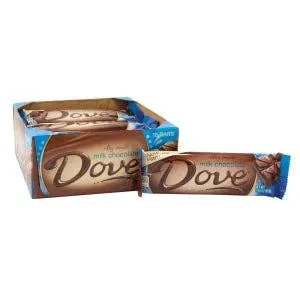 Dove Bar Silky Smooth Milk Chocolate 1.44oz - 18ct
