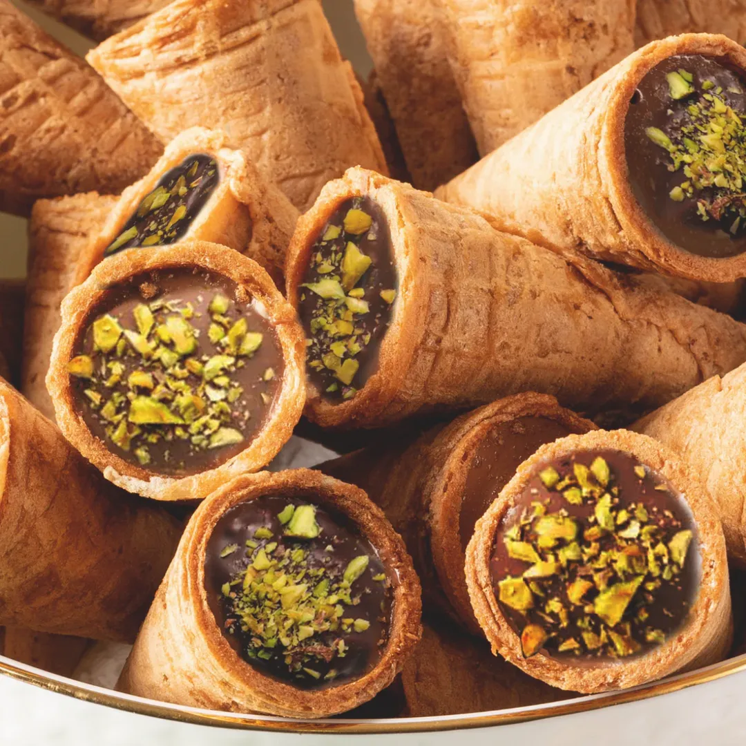 Dubai Chocolate Mini Cones 4.7oz - 16ct