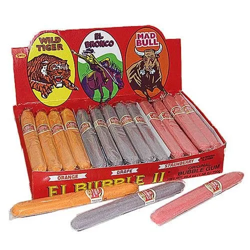 Dubble Bubble El Bubble II Original Bubble Gum Cigars - 36ct