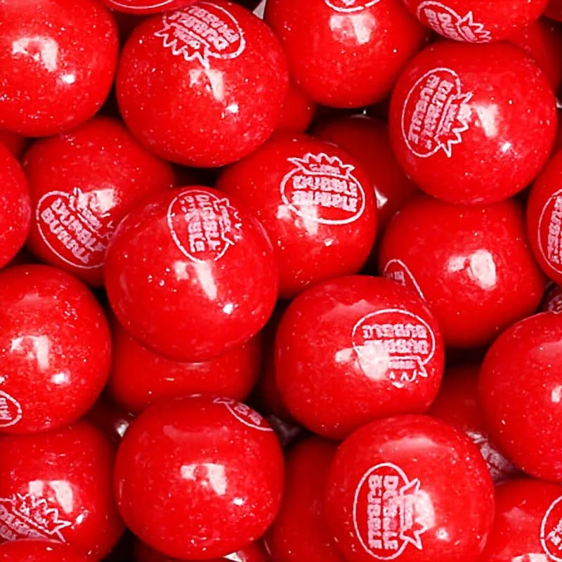 Dubble Bubble Hot Cinnamon Gumballs Bulk 17.24lb - 850ct