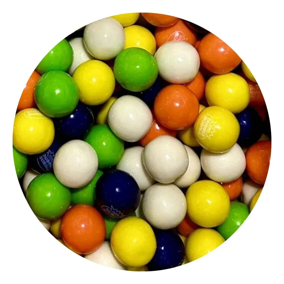 Dubble Bubble Tropical Fruit Gumballs Bulk - 14.66lb
