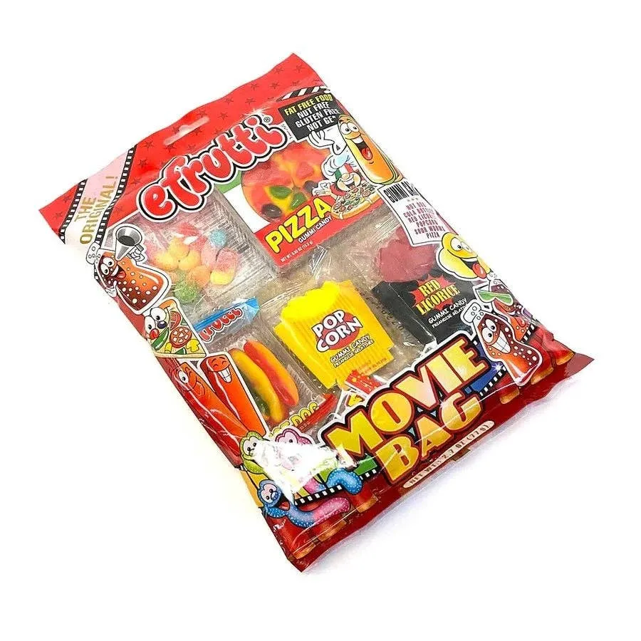 Efrutti Gummi Movie Bag 2.7oz - 12ct