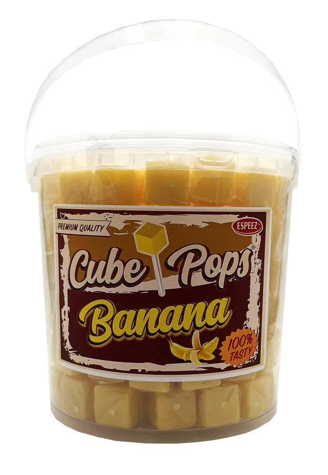 Espeez Cube Pops Banana Jar - 100ct