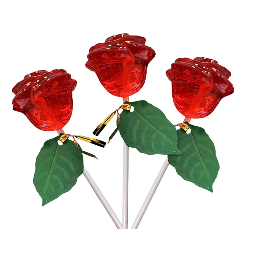 Espeez Red Rose Pops 1.3oz - 24ct