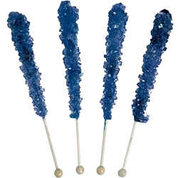 Espeez Rock Candy Sticks Navy Blueberry Jar 0.8oz - 36ct