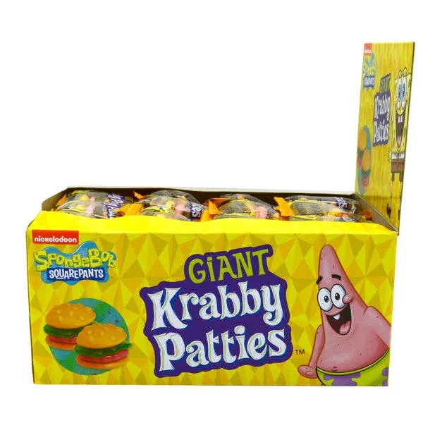 Frankford Giant Original Krabby Patties Gummy 0.63oz -36ct
