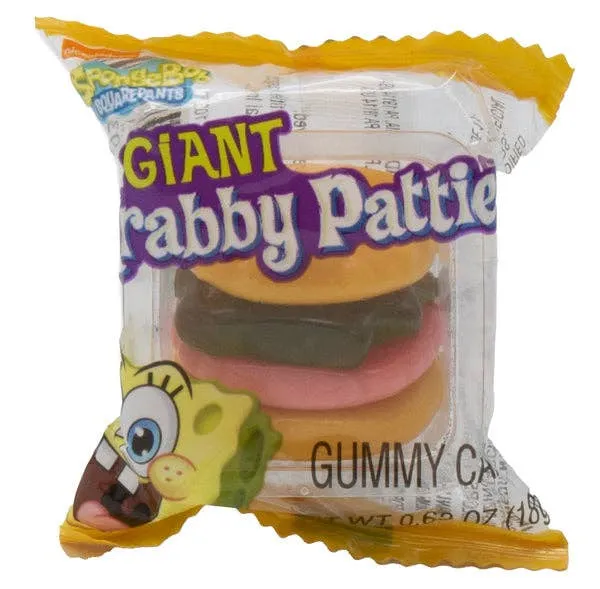 Frankford Giant Original Krabby Patties Gummy 0.63oz -36ct