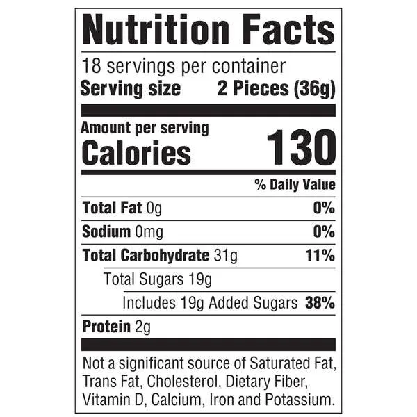 Frankford Giant Original Krabby Patties Gummy 0.63oz -36ct