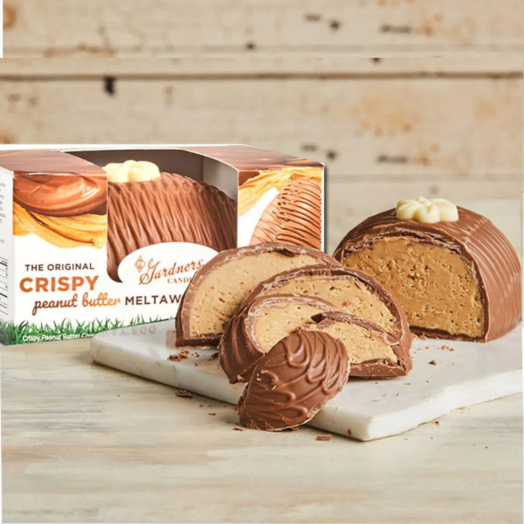 Gardner's Original Crispy Peanut Butter Meltaway Egg 8oz - 3ct