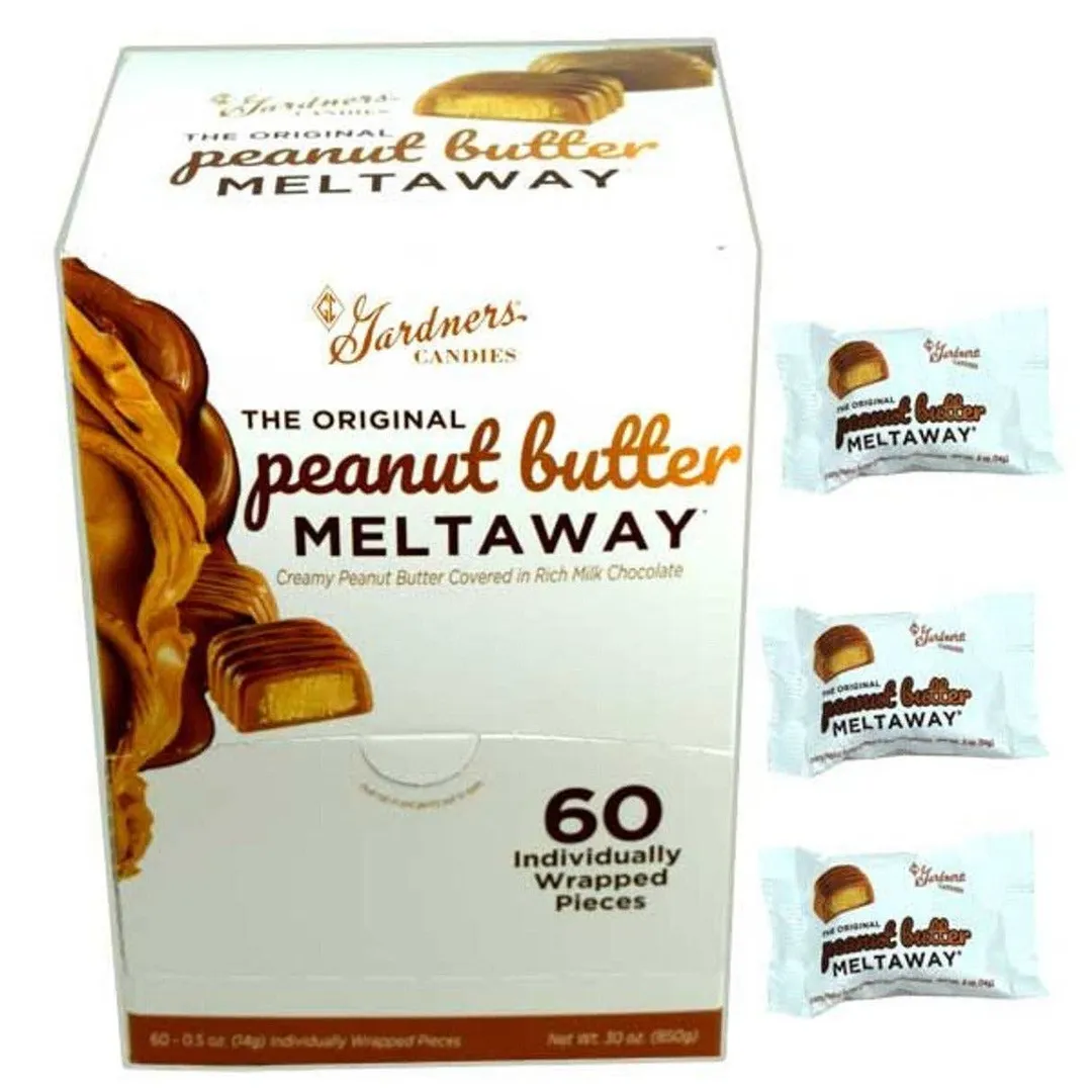 Gardners Peanut Butter Meltaway 0.5oz - 60ct
