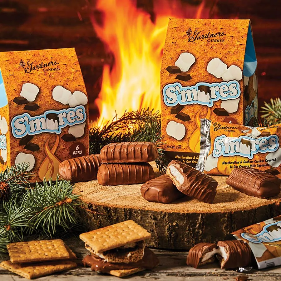 Gardners Smores Candy Bars 1.5oz - 36ct