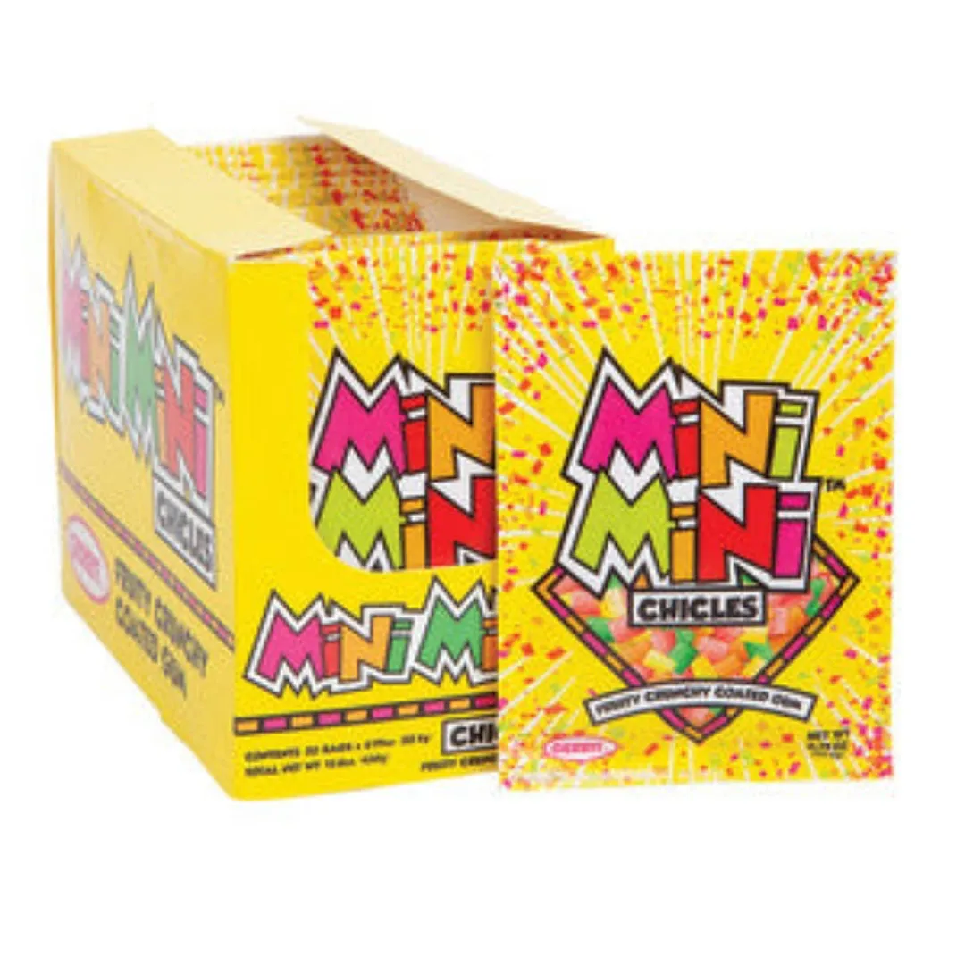 Gerrit's Chicles Mini Mini Fruit 0.79oz - 20ct