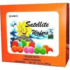 Gerrit's Satellite Wafers Sour Powder 10.5oz - 240ct