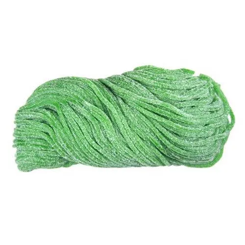 Gerrit's Sour Green Apple Shoestring Licorice Laces - 2lb