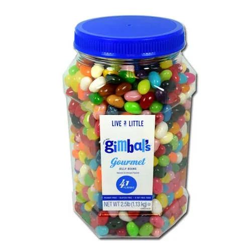 Gimbals 41 Flavor Jelly Beans Jar 2.5lb