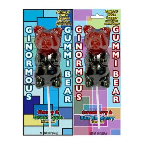 Ginormous Gummi Bear 8oz - 12ct