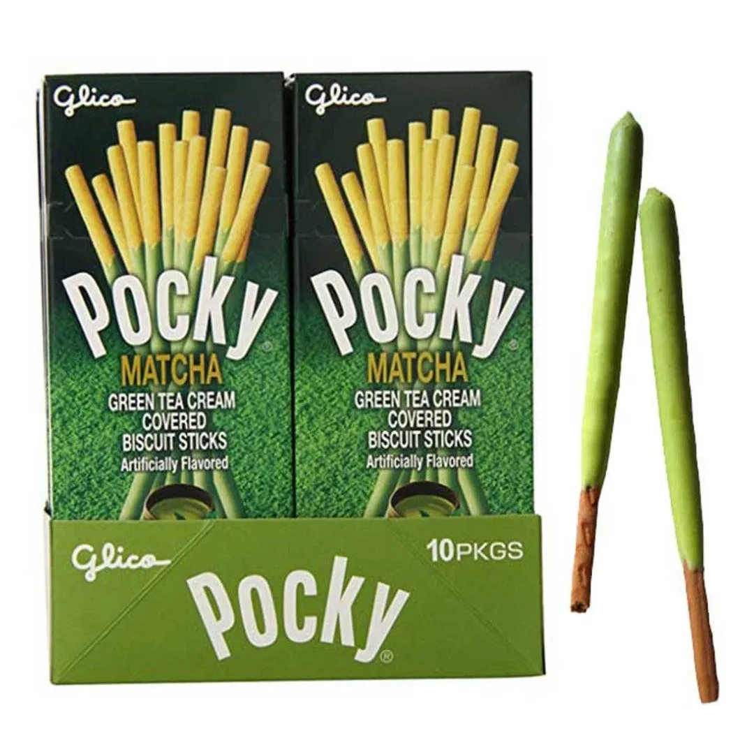 Glico Pocky Matcha Green Tea 1.41oz - 10ct