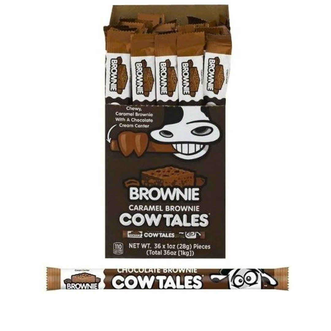 Goetzes Cow Tales Chocolate Brownie 1oz - 36ct