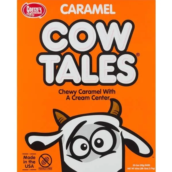 Goetzes Cow Tales Vanilla King Size 3oz - 20ct
