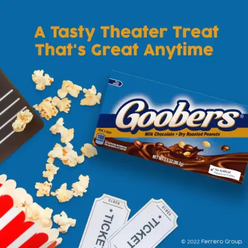 Goobers Candy Theater Box 3.5oz - 15ct