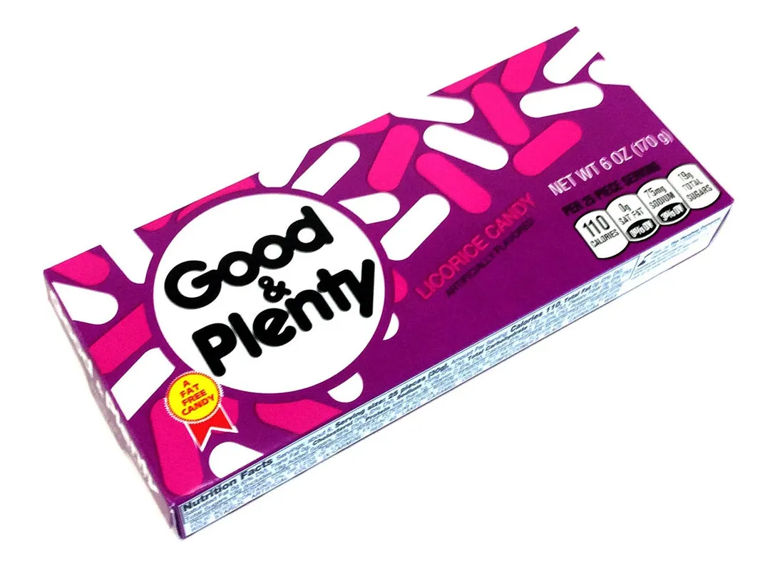 Good & Plenty Theater Box  6oz - 12ct