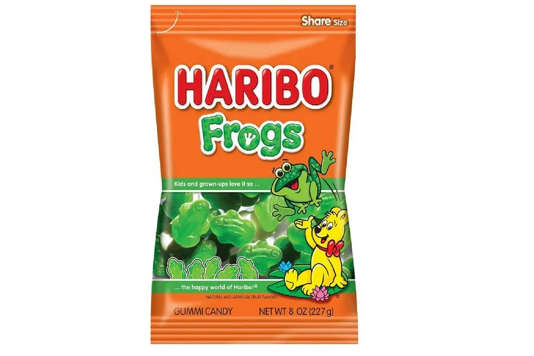 Haribo Frogs Gummi Candy 5oz -12ct
