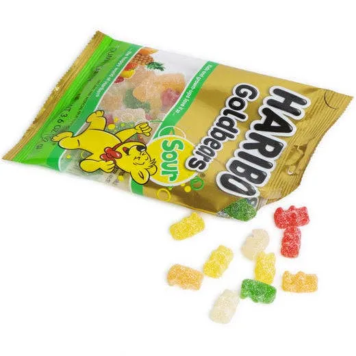Haribo Sour Gold Bears 4.5oz - 12ct