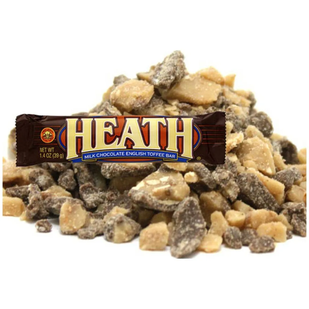 Heath Chocolate Bar Chopped Topping Bag - 5lb