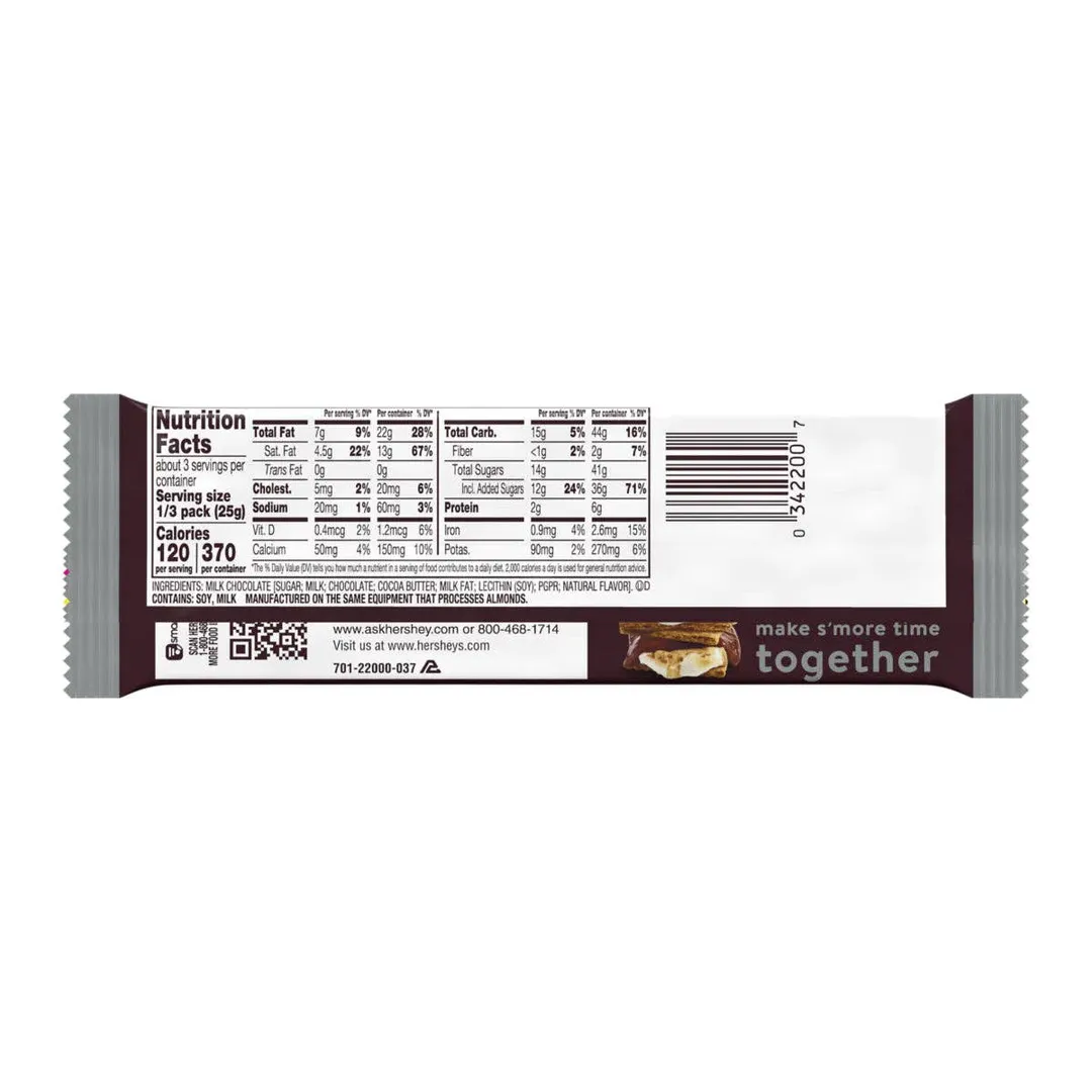 Hershey's Milk Chocolate King 2.6oz - 18ct