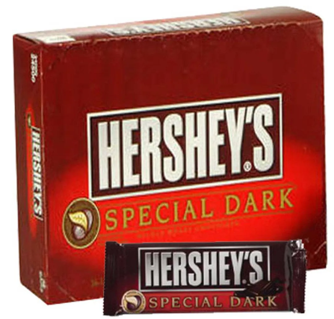 Hershey's Special Dark Candy Bar  1.45oz - 36ct