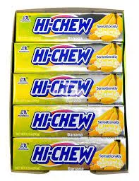 Hi Chew Banana Fruit Chews 1.76oz - 15ct