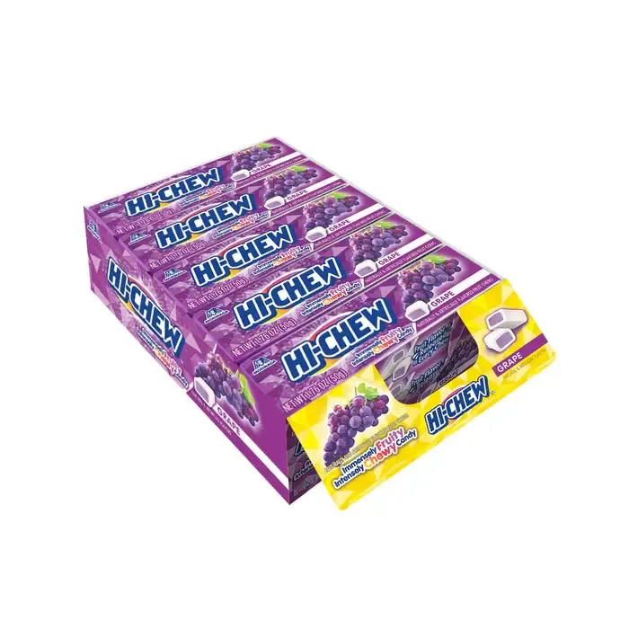 Hi Chew Grape Chews 1.76oz - 15ct