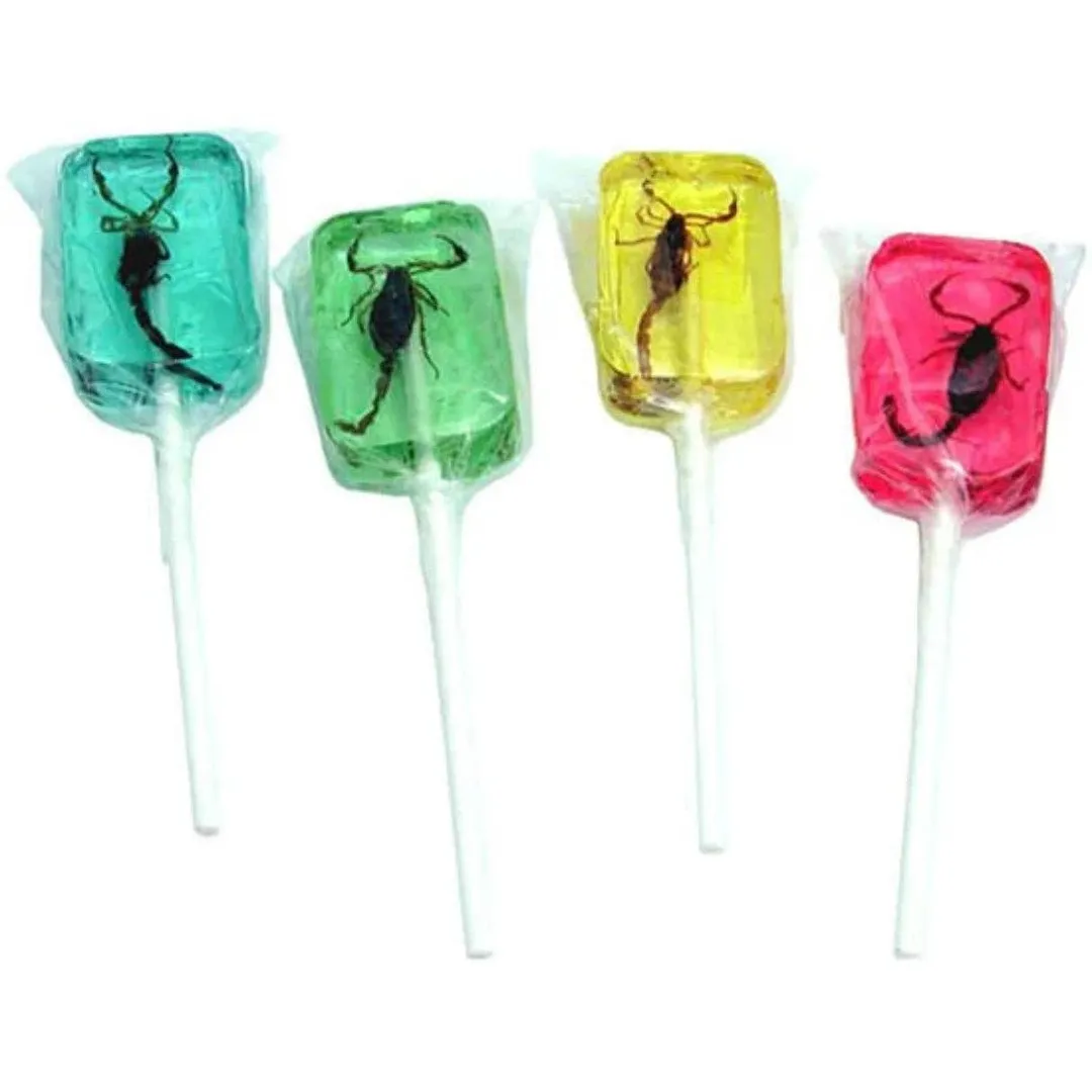 Hotlix Scorpion Lollipops 1oz - 36ct