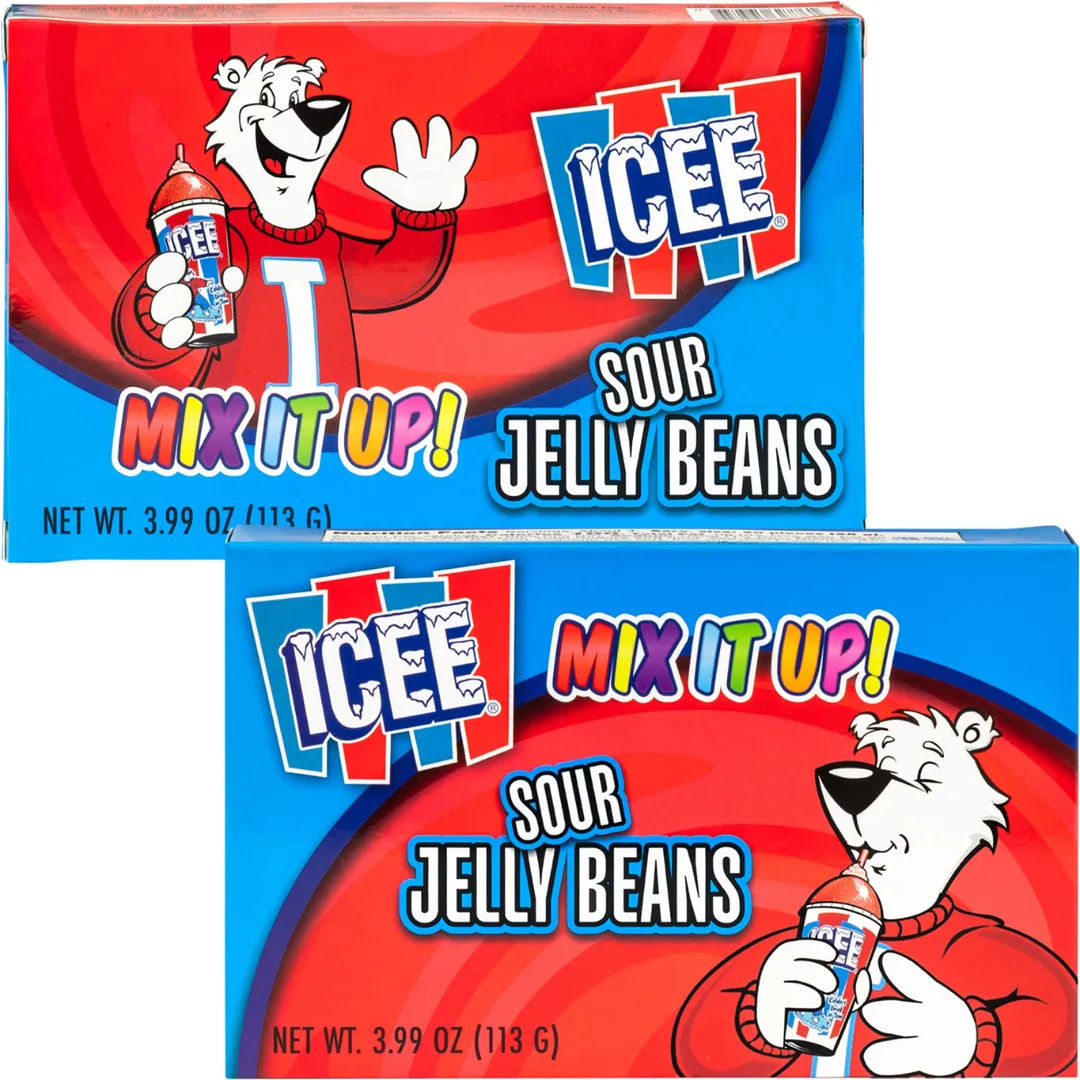 Icee Mix It Up! Sour Jelly Beans Theater Box 3.99oz - 12ct