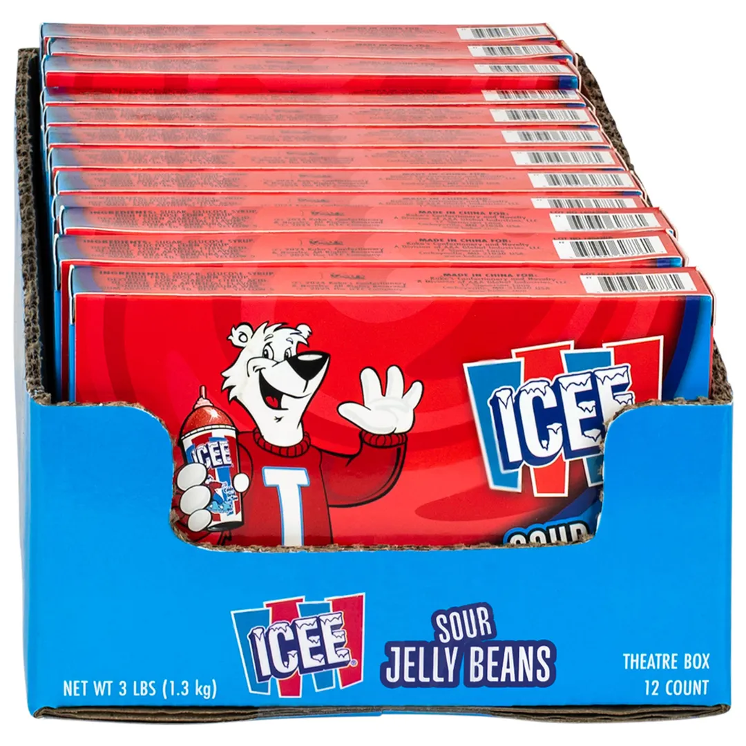 Icee Mix It Up! Sour Jelly Beans Theater Box 3.99oz - 12ct