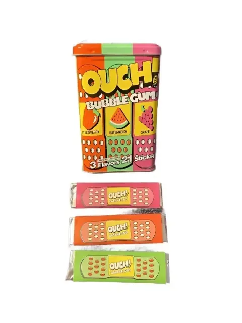 Iconic Candy Ouch Gum Tin 2oz - 12ct