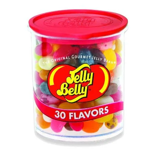 Jelly Belly 30 Flavor Clear Can 7oz - 12ct
