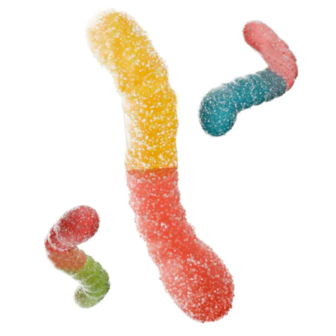 Joyride Sour Gummy Worms Box 3.5oz - 10ct
