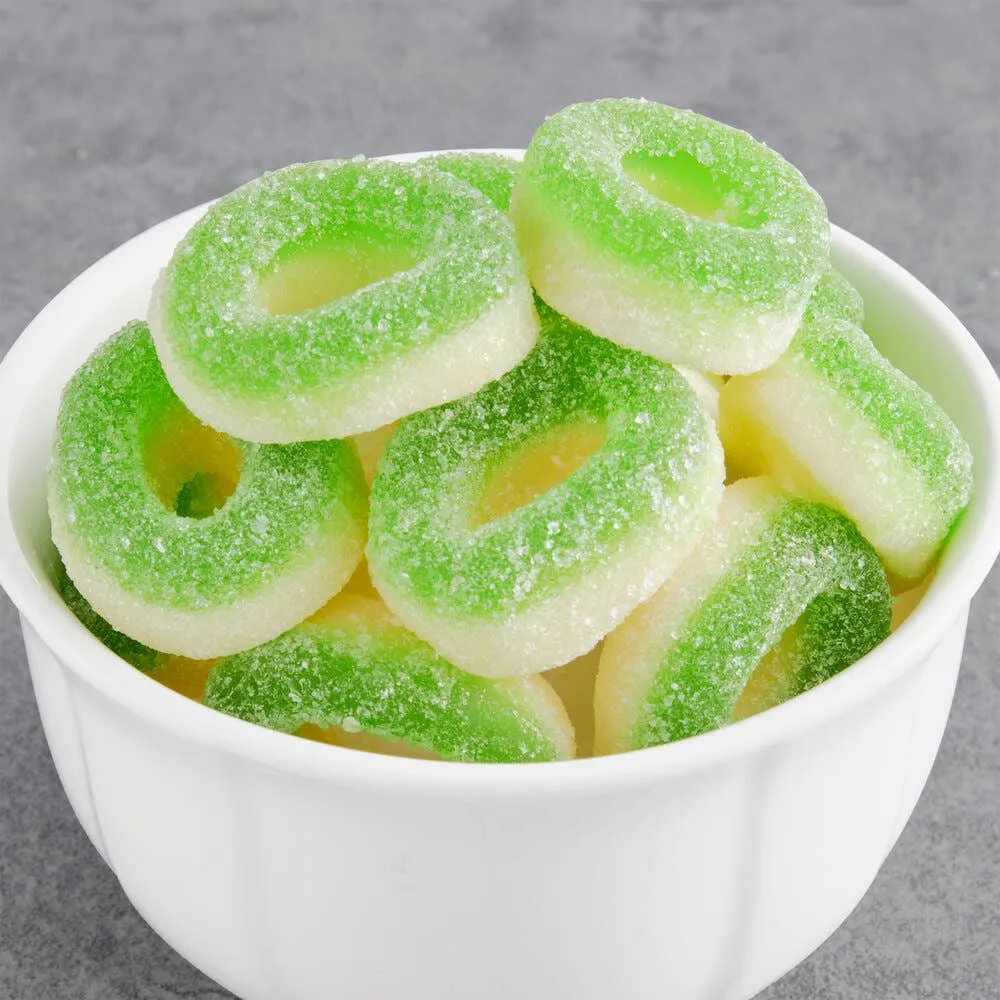 Kervan  Gummi Apple Rings 5lb - 1ct