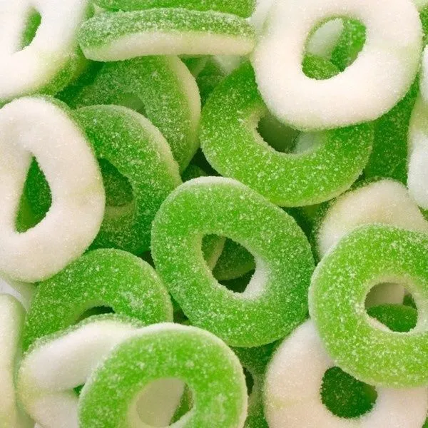 Kervan  Gummi Apple Rings 5lb - 1ct