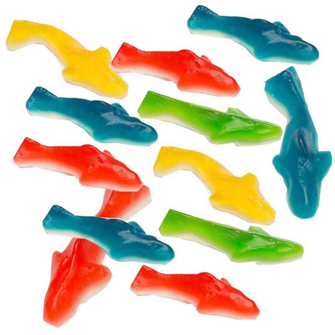 Kervan Gummi Sharks Assorted 5lb - 1ct