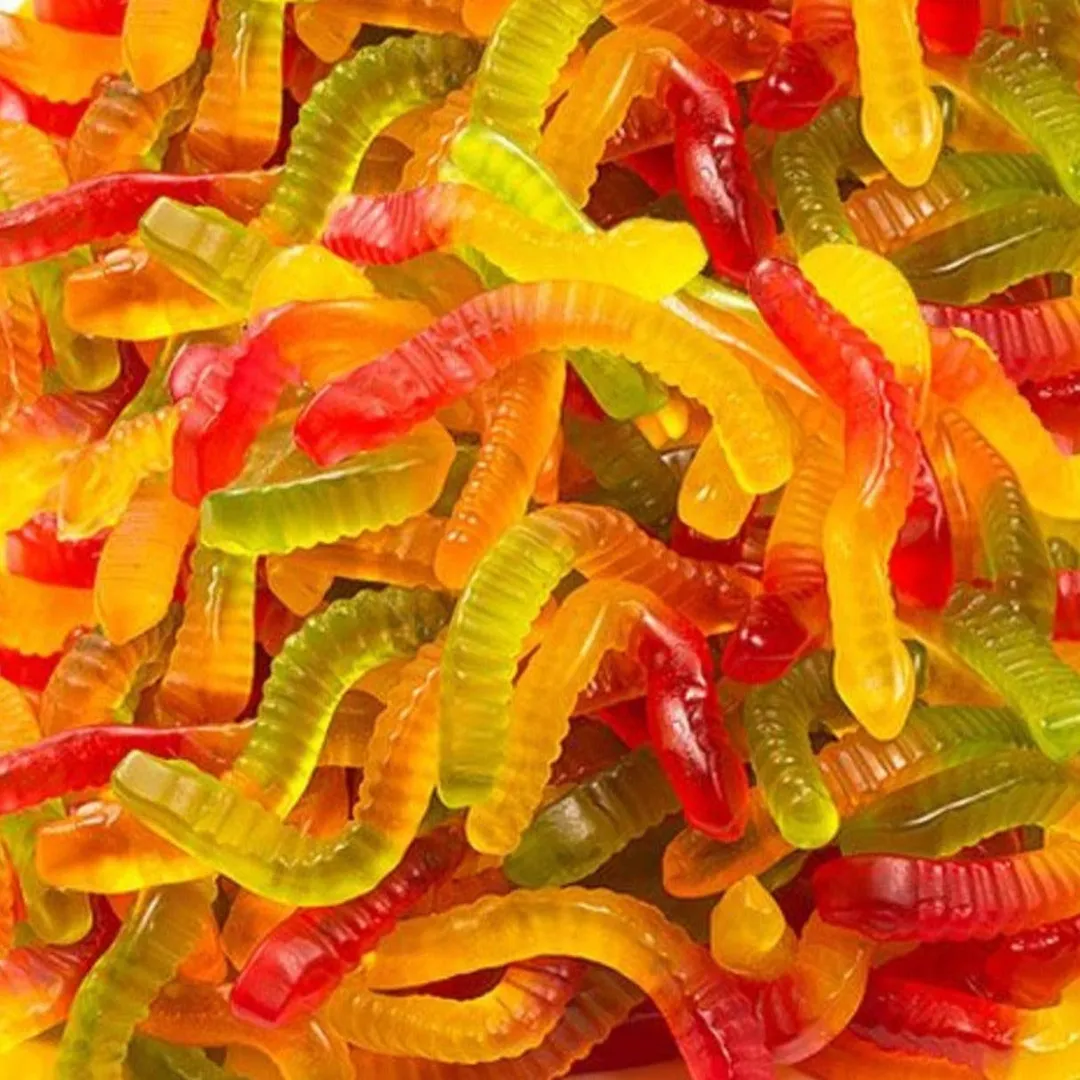 Kervan Gummi Worms Bulk 5lb - 1ct